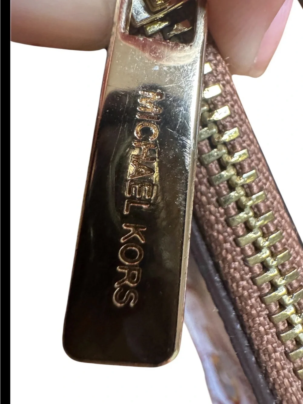 Like new! Michael Kors Aspen Ski Club Card Case Duo Wristlet